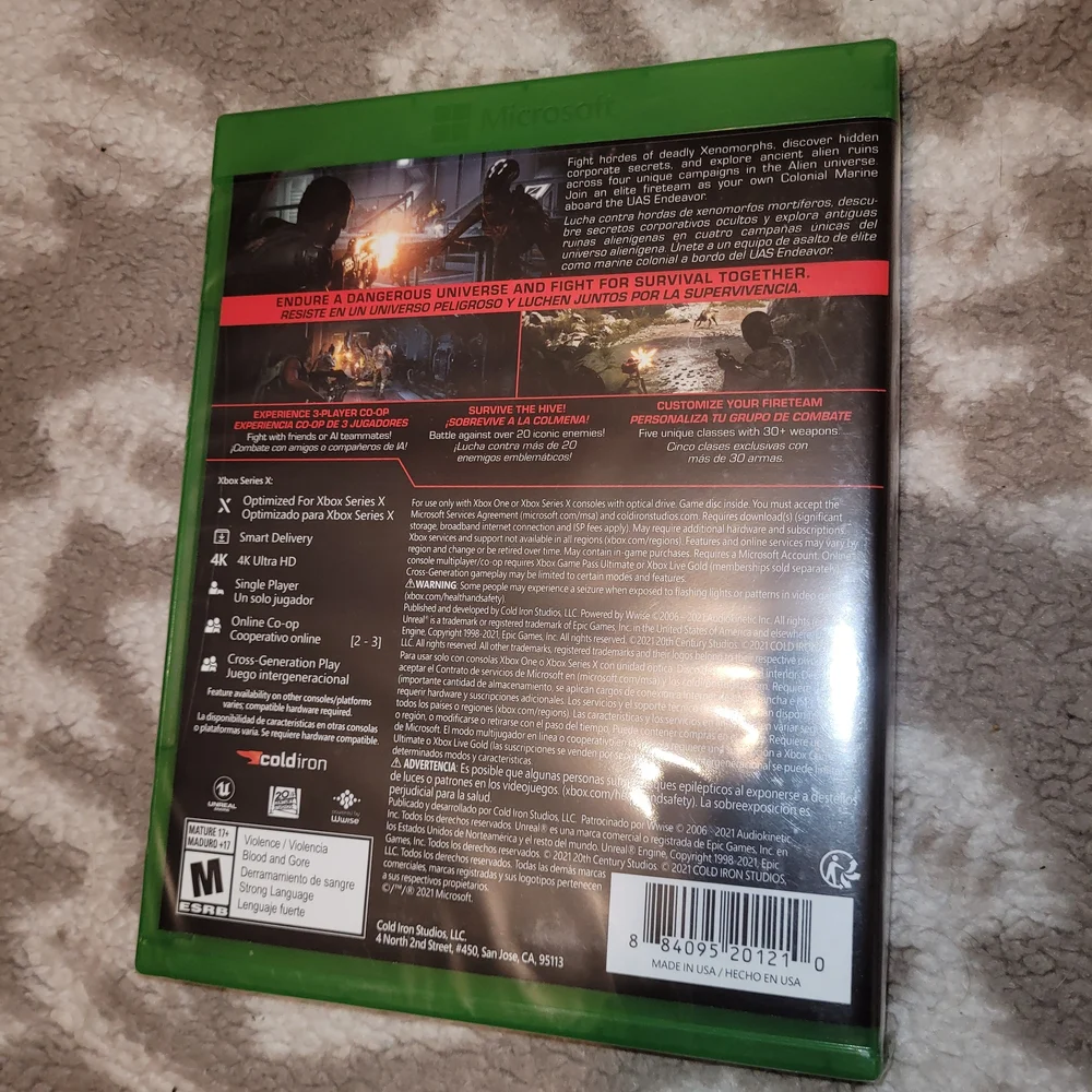 Aliens: Fireteam Elite for XBox 1